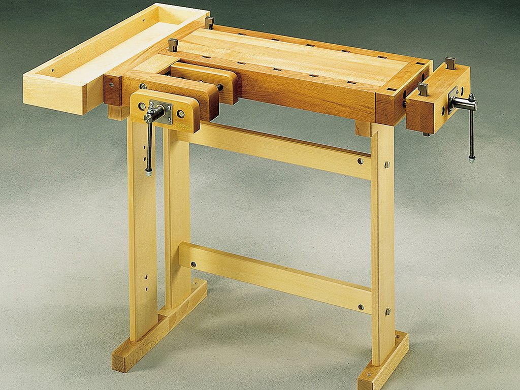 Technology bench 80 cm - open frame - Single technology bench - Lervad